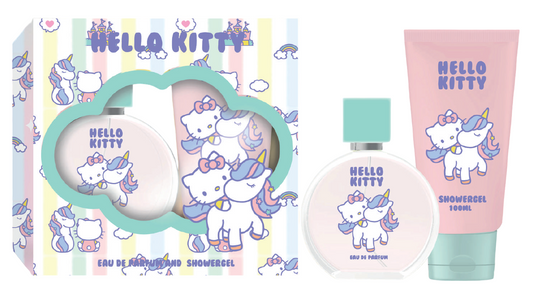 Hello Kitty Unicorn Cloud Kids Giftset Water-Based Perfume & Showergel