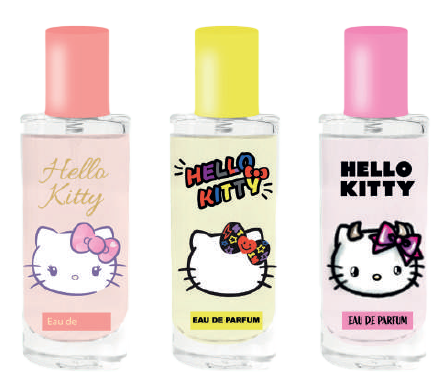 Hello Kitty Trio 15ml Giftset Eau De Parfum You Go Girl! Girls Power & I'm The Rainbow