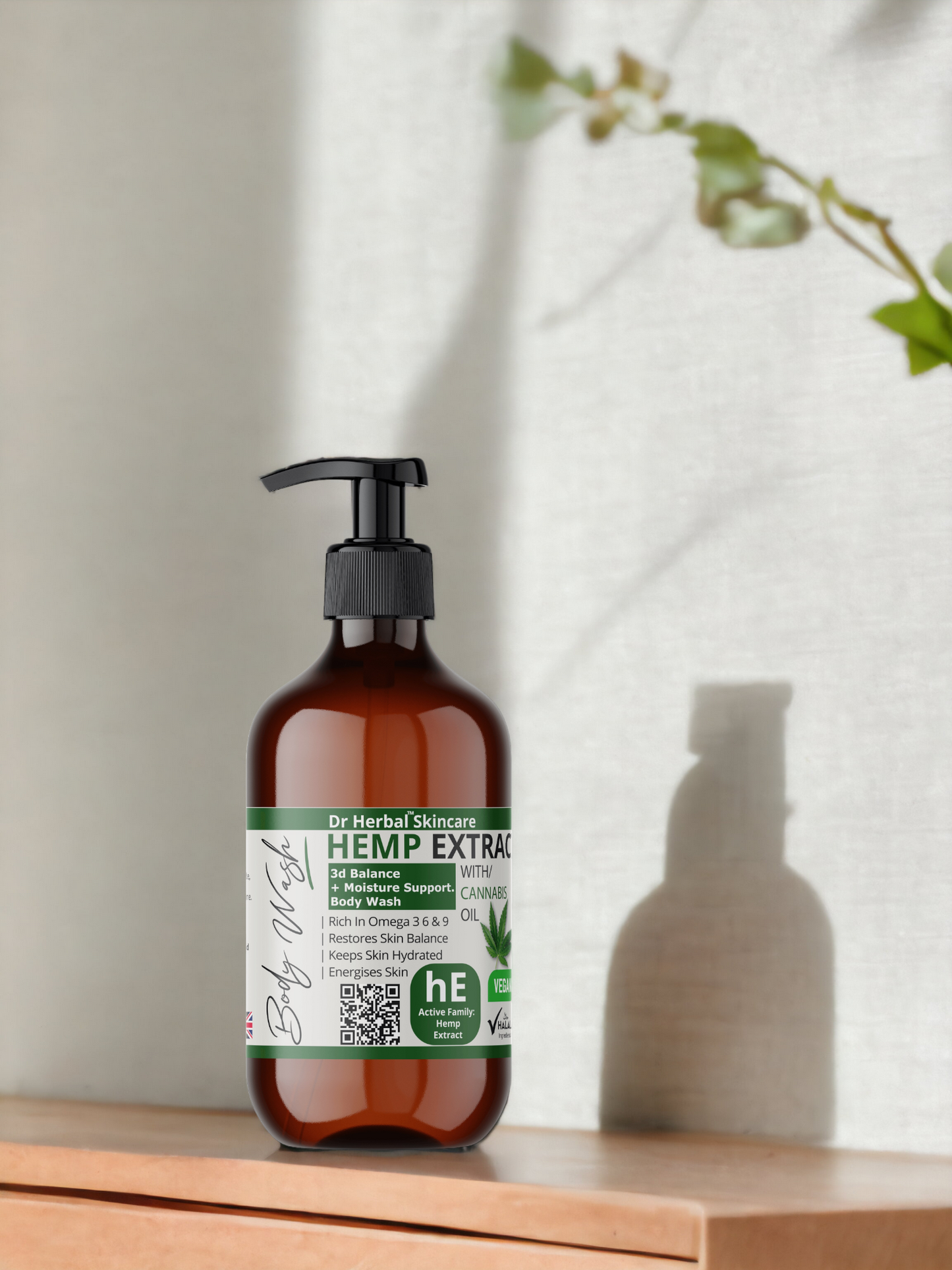 Hempzen Hemp Extract Body Wash by Dr Herbal™