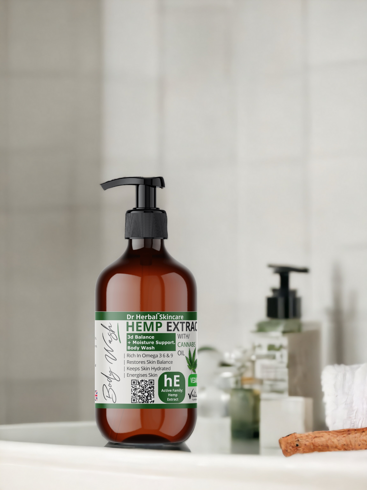 Hempzen Hemp Extract Body Wash by Dr Herbal™