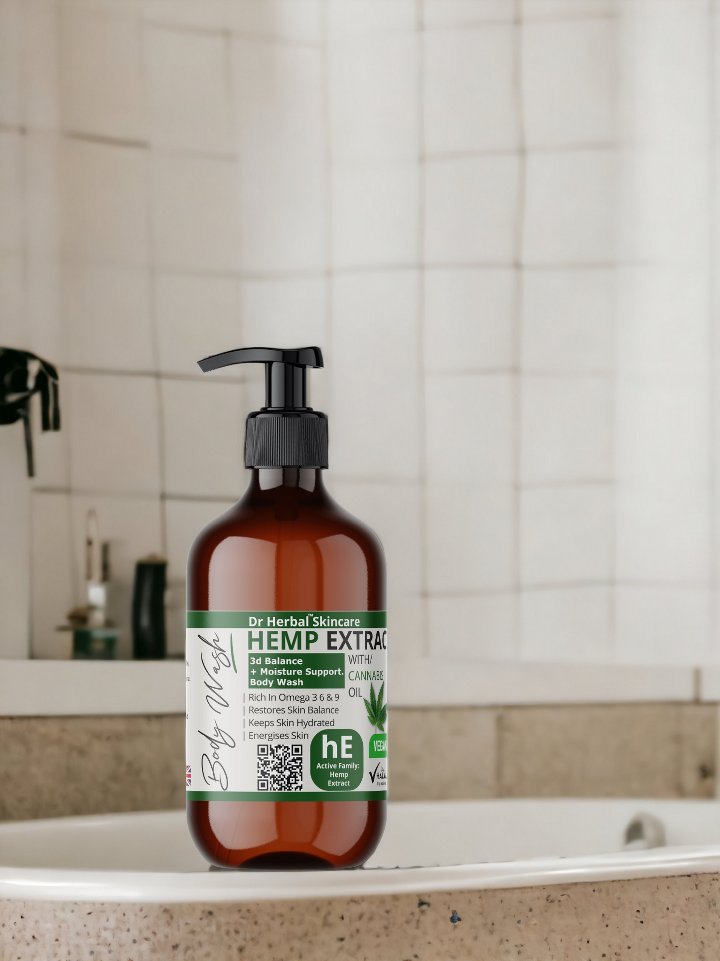 Hempzen Hemp Extract Body Wash by Dr Herbal™