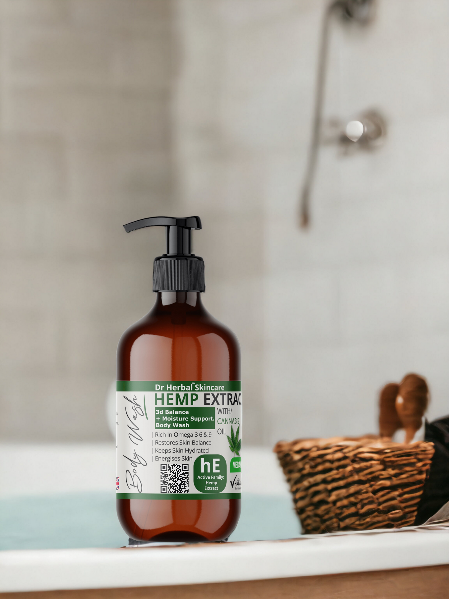 Hempzen Hemp Extract Body Wash by Dr Herbal™