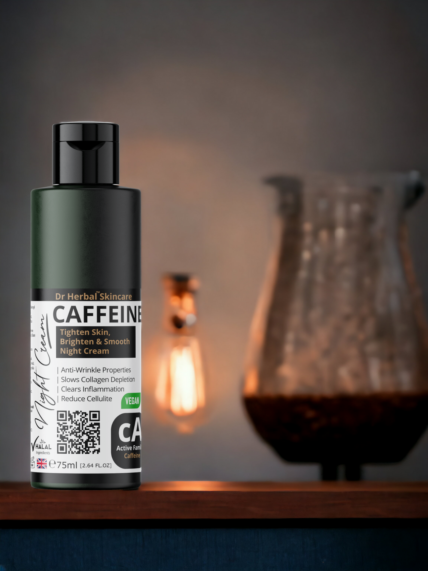 FirmaCaffé Caffeine Extract Night Cream by Dr Herbal™