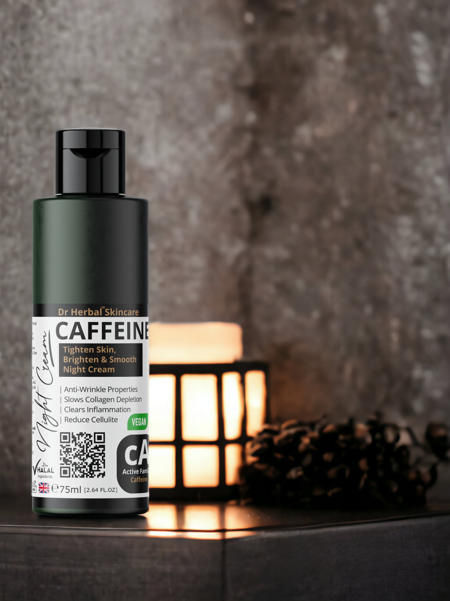 FirmaCaffé Caffeine Extract Night Cream by Dr Herbal™