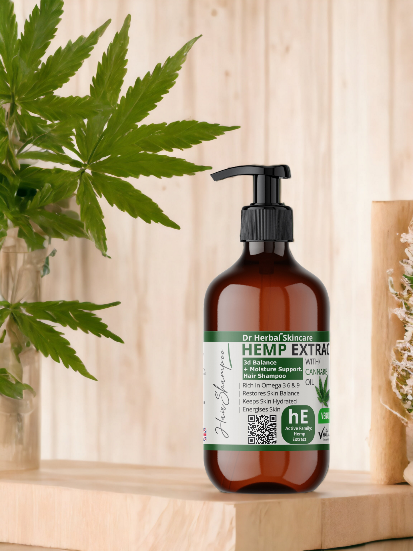 Hempzen Hemp Extract Shampoo by Dr Herbal™