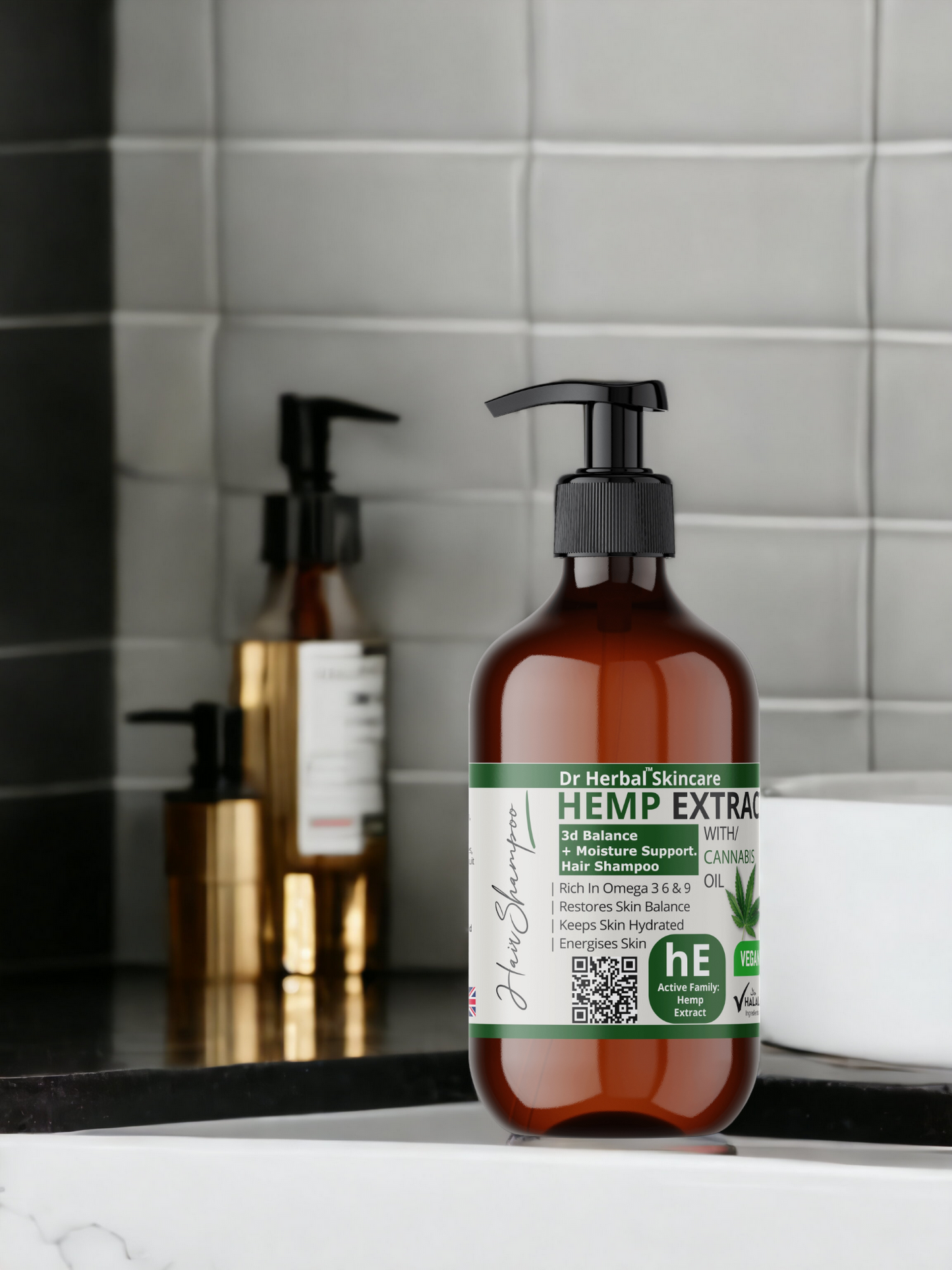 Hempzen Hemp Extract Shampoo by Dr Herbal™