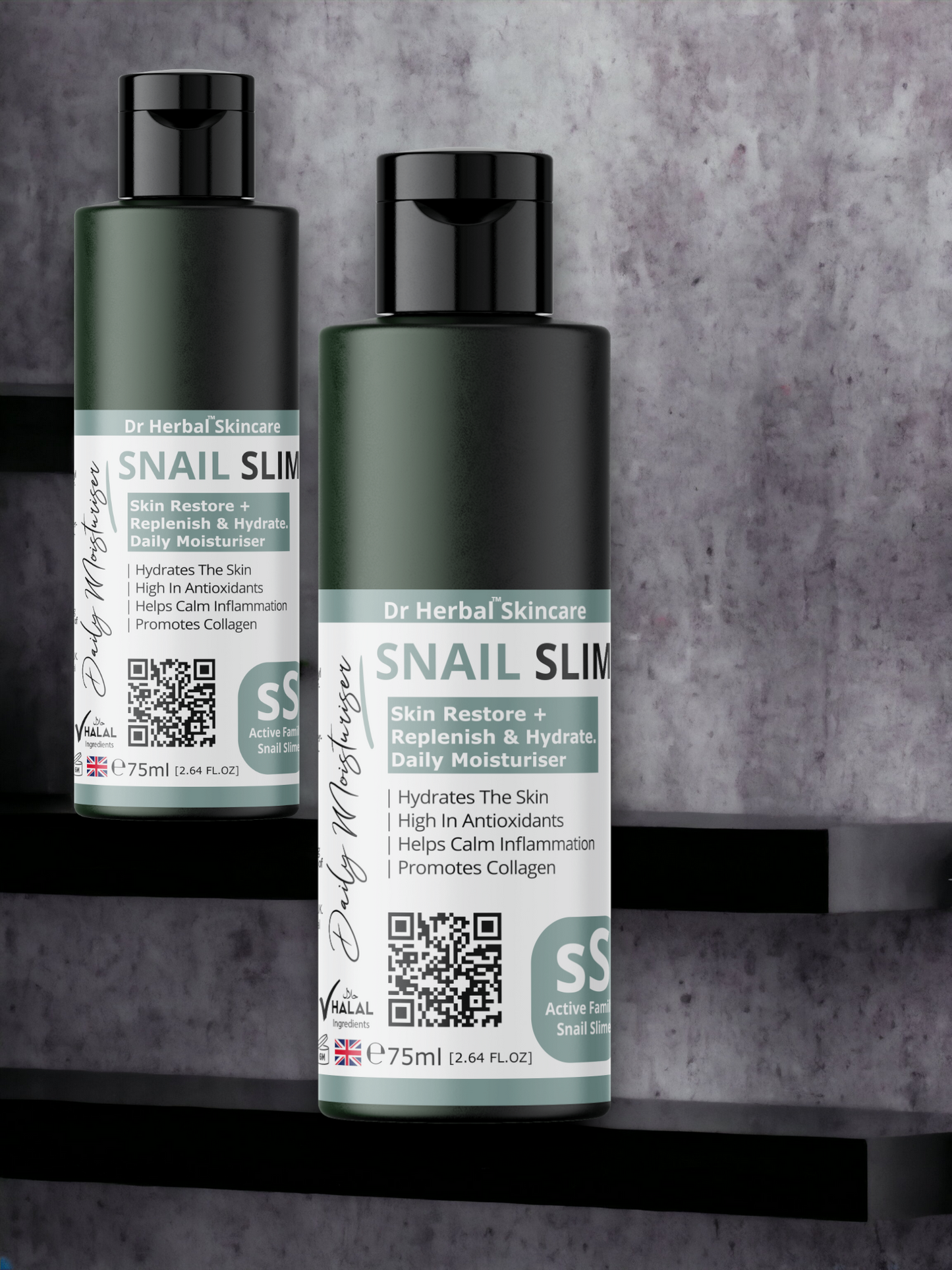 MucusMagic Snail Slime Extract Daily Moisturiser by Dr Herbal™