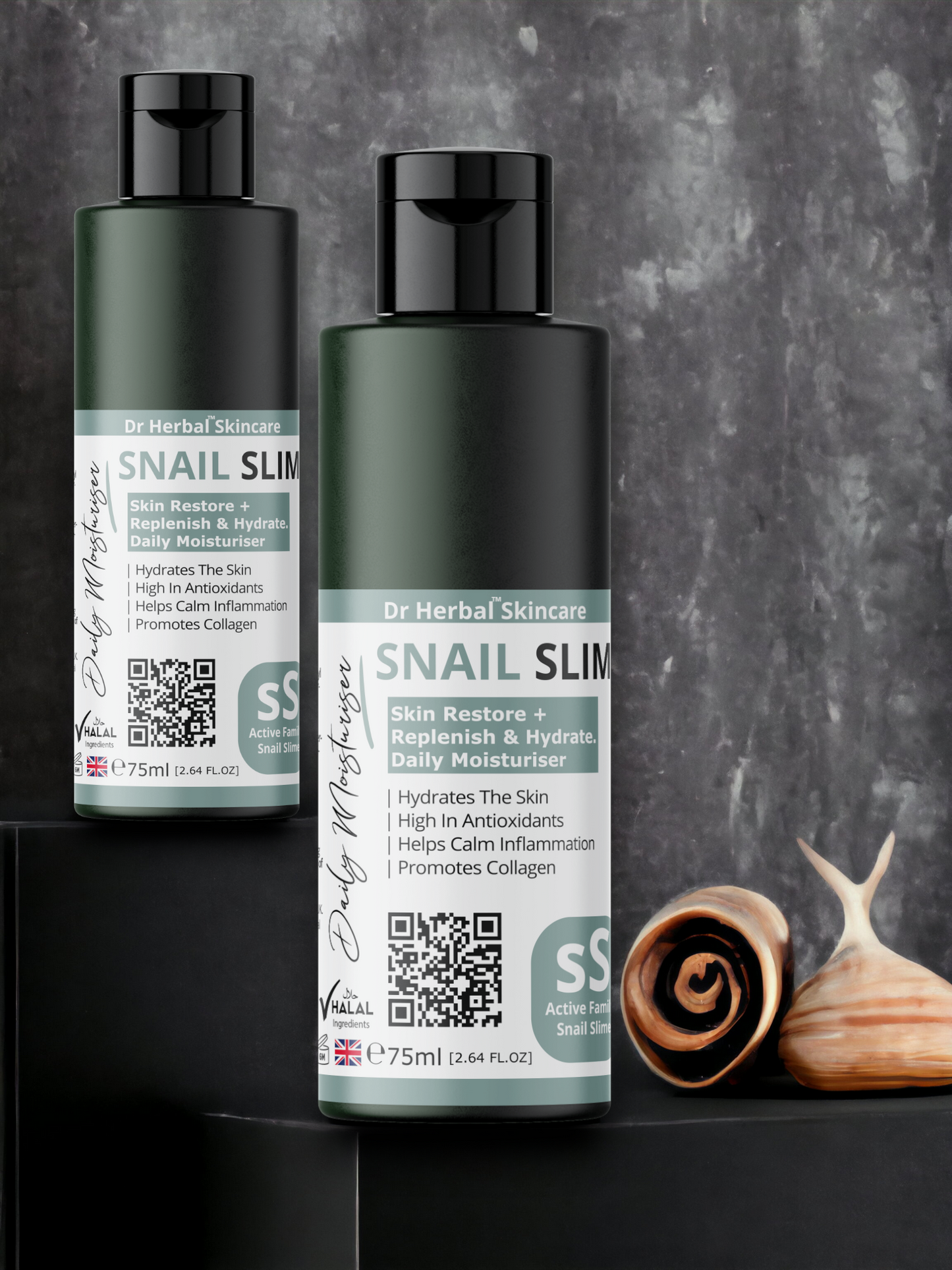 MucusMagic Snail Slime Extract Daily Moisturiser by Dr Herbal™