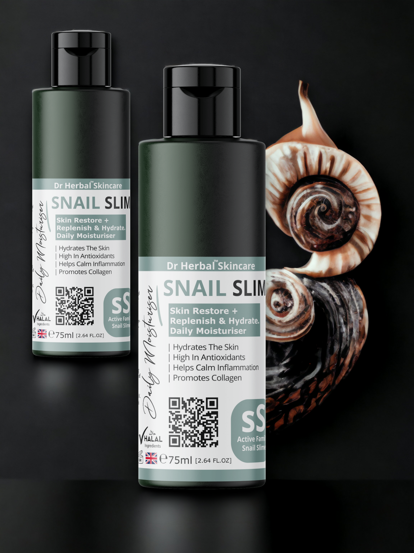 MucusMagic Snail Slime Extract Daily Moisturiser by Dr Herbal™