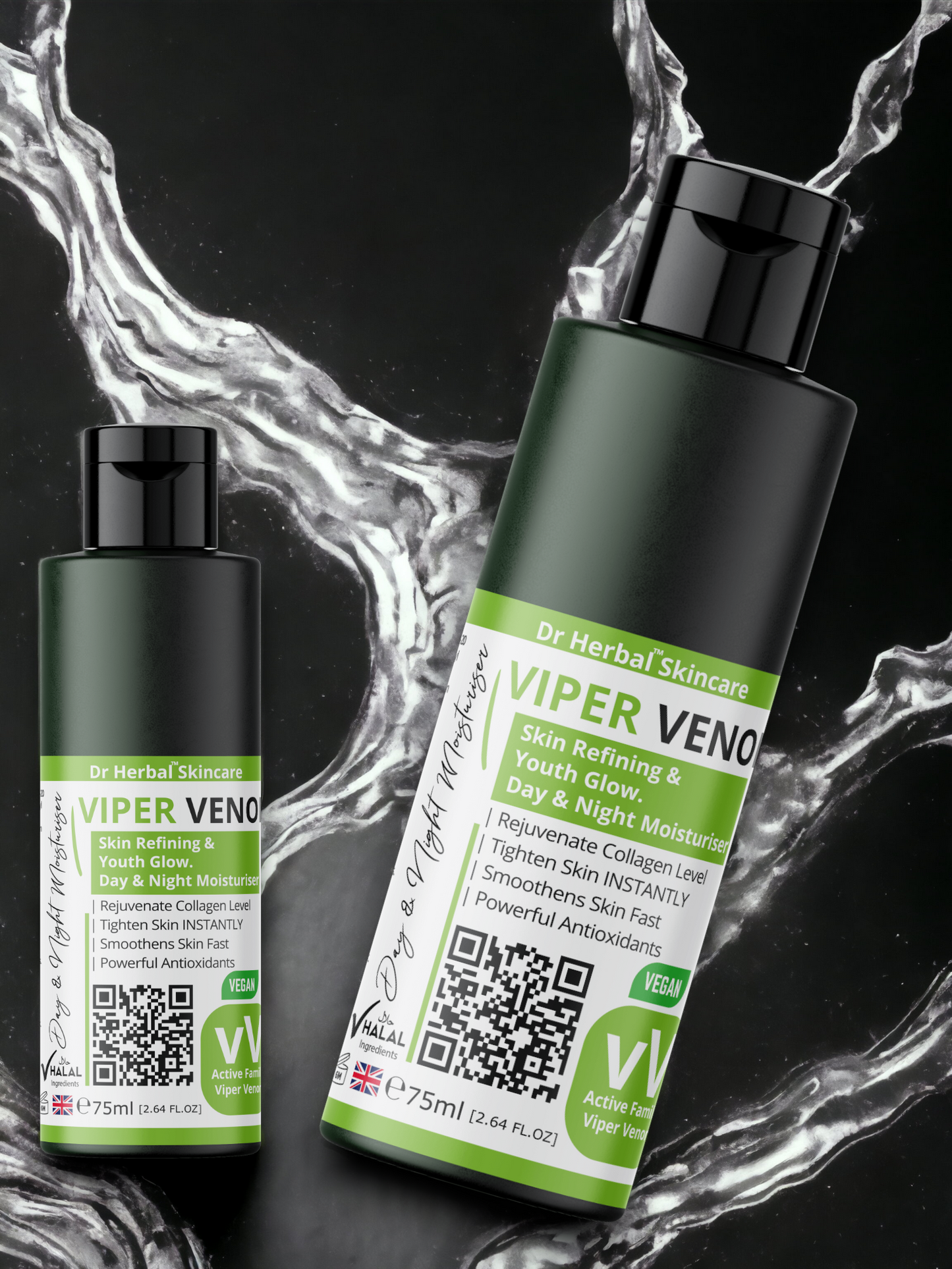 VenoGlow Viper Snake Venom Day & Night Cream by Dr Herbal™