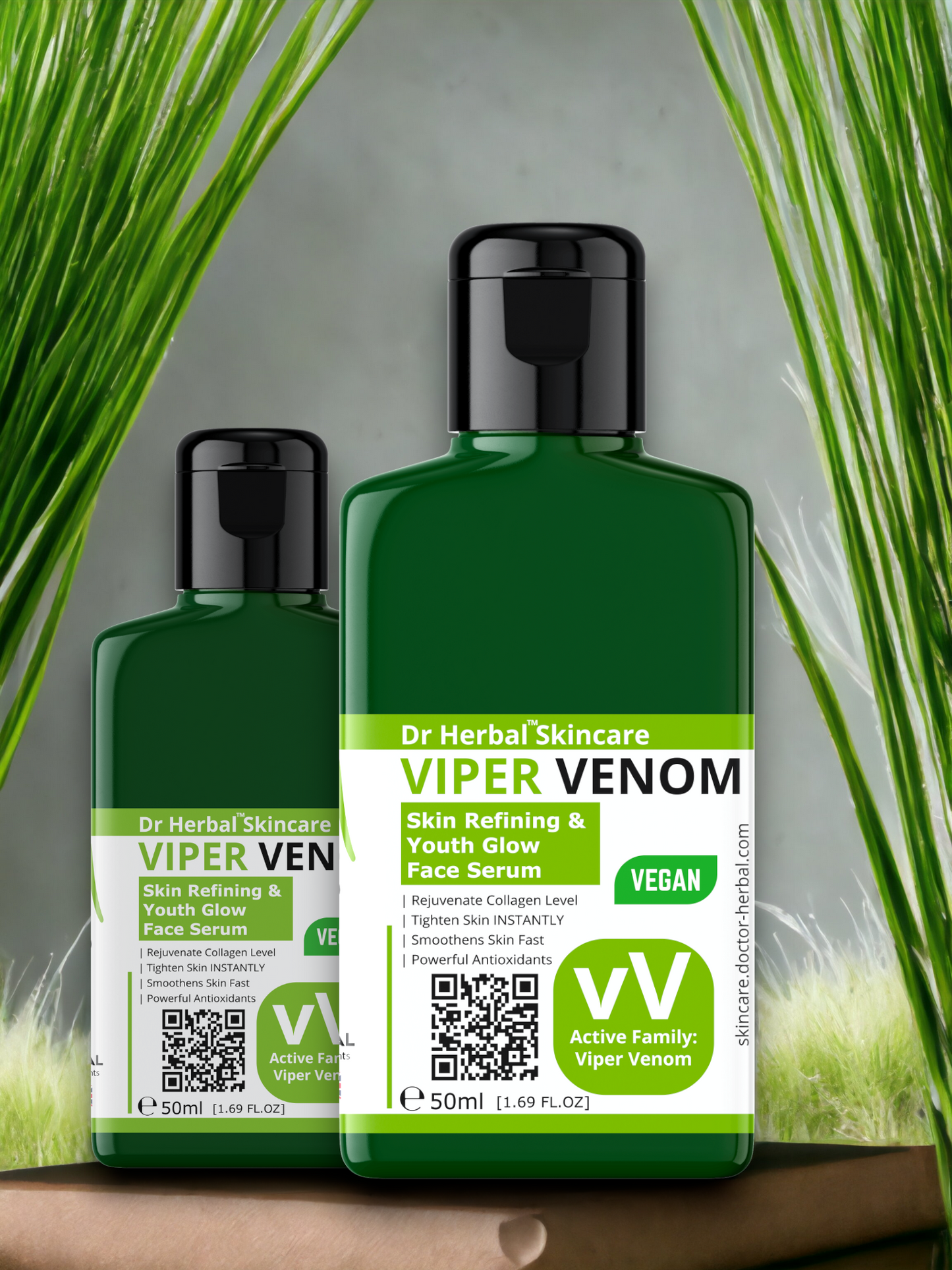 VenoGlow Viper Snake Venom Face Serum by Dr Herbal™