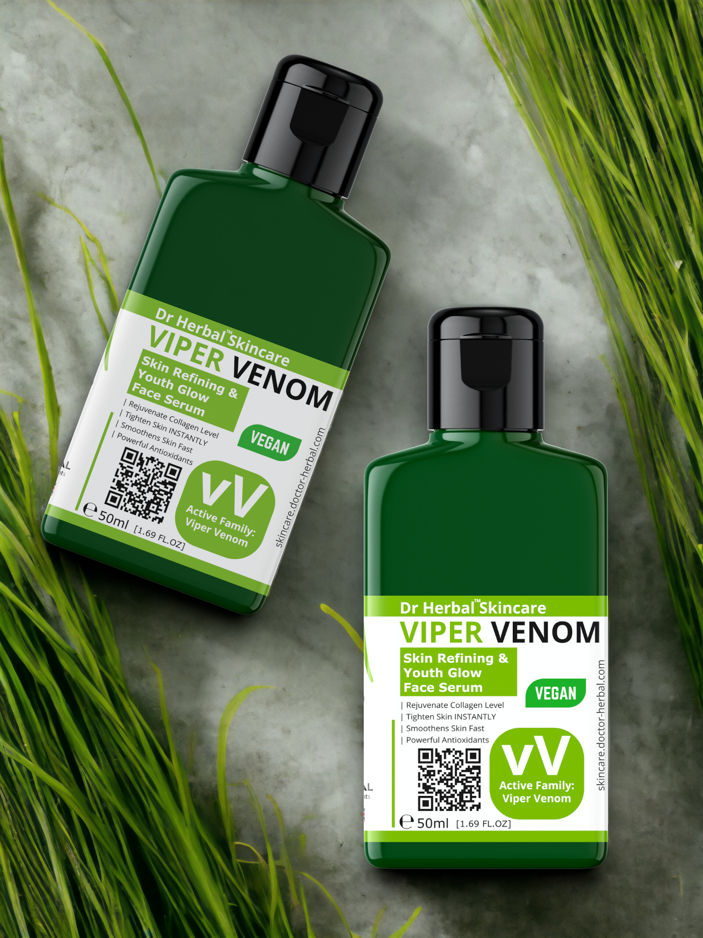 VenoGlow Viper Snake Venom Face Serum by Dr Herbal™