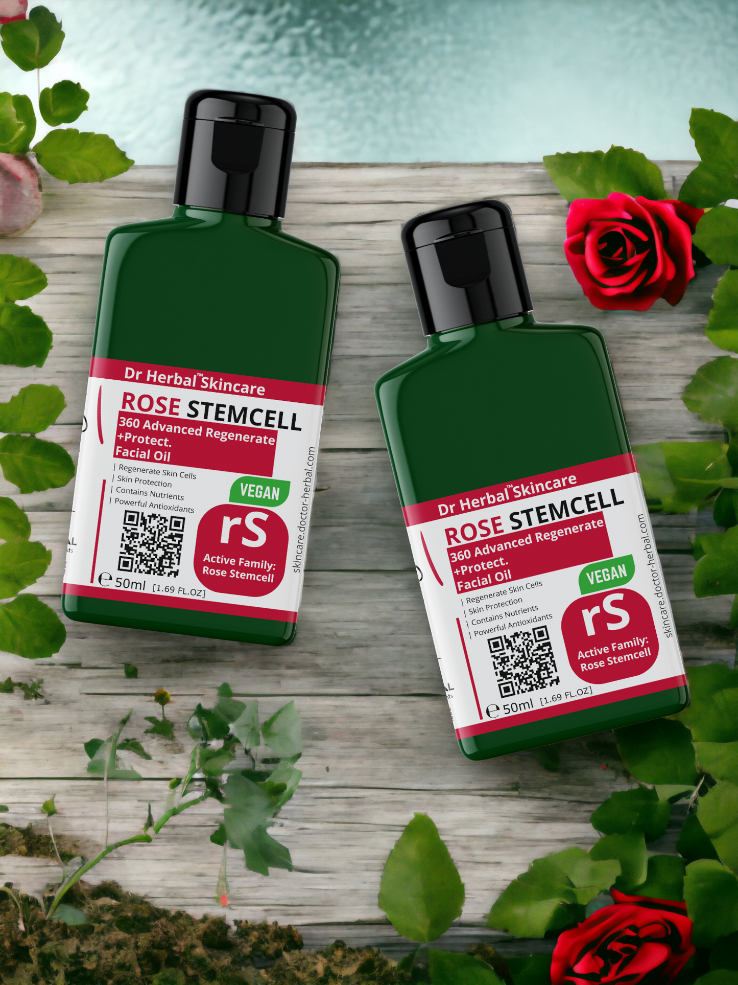 RoseRegen+ Rose Stem Cell Facial Oil by Dr Herbal™