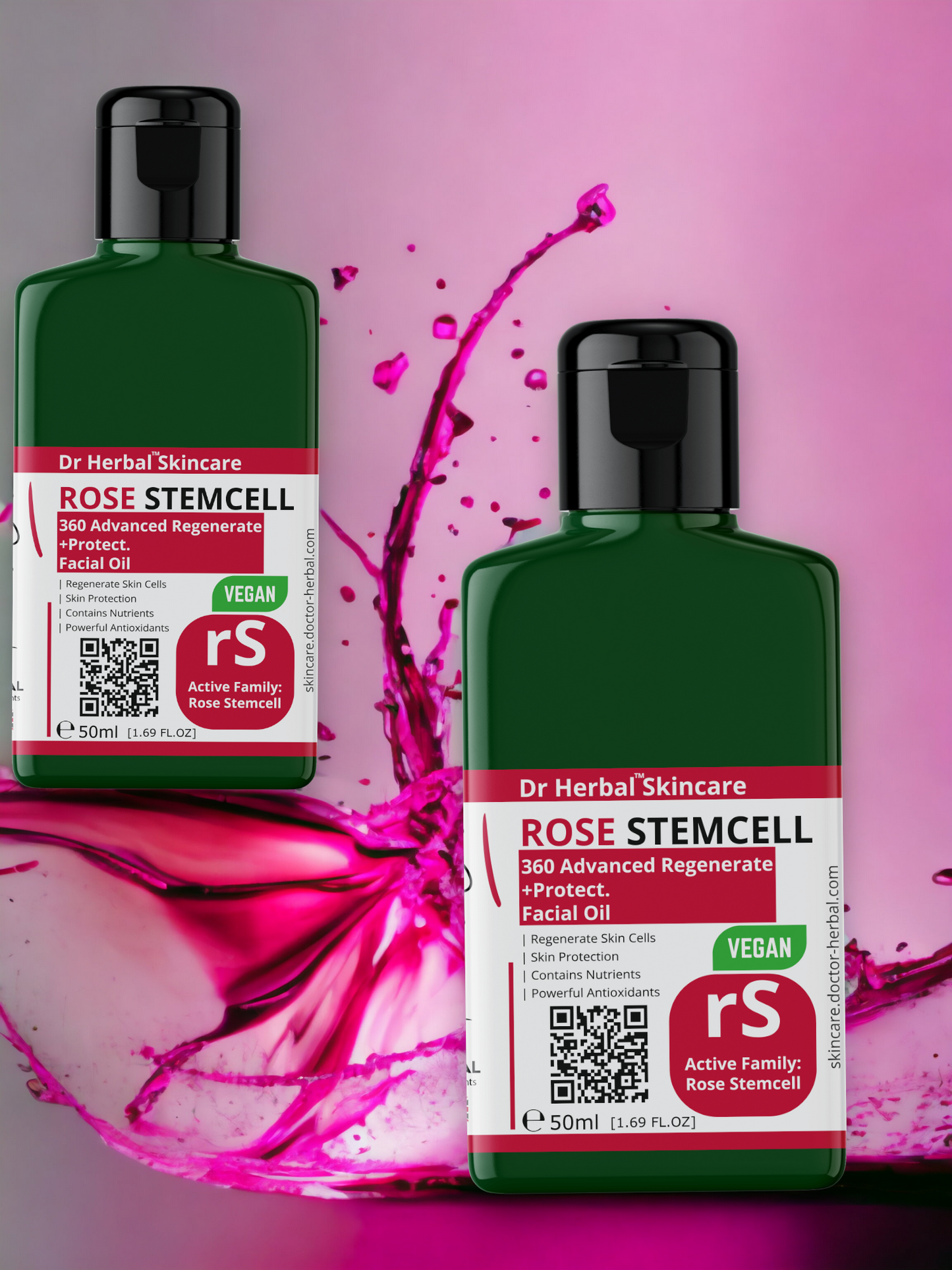 RoseRegen+ Rose Stem Cell Facial Oil by Dr Herbal™