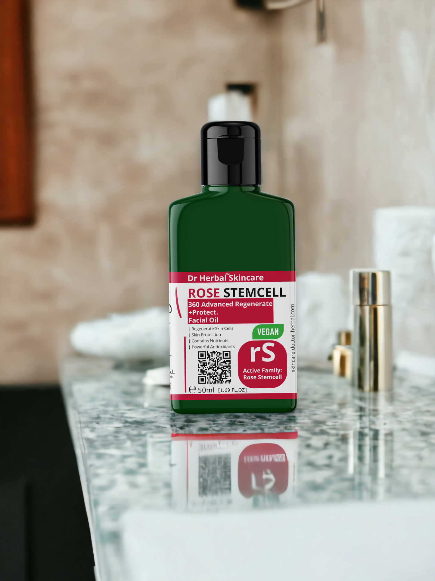 RoseRegen+ Rose Stem Cell Facial Oil by Dr Herbal™