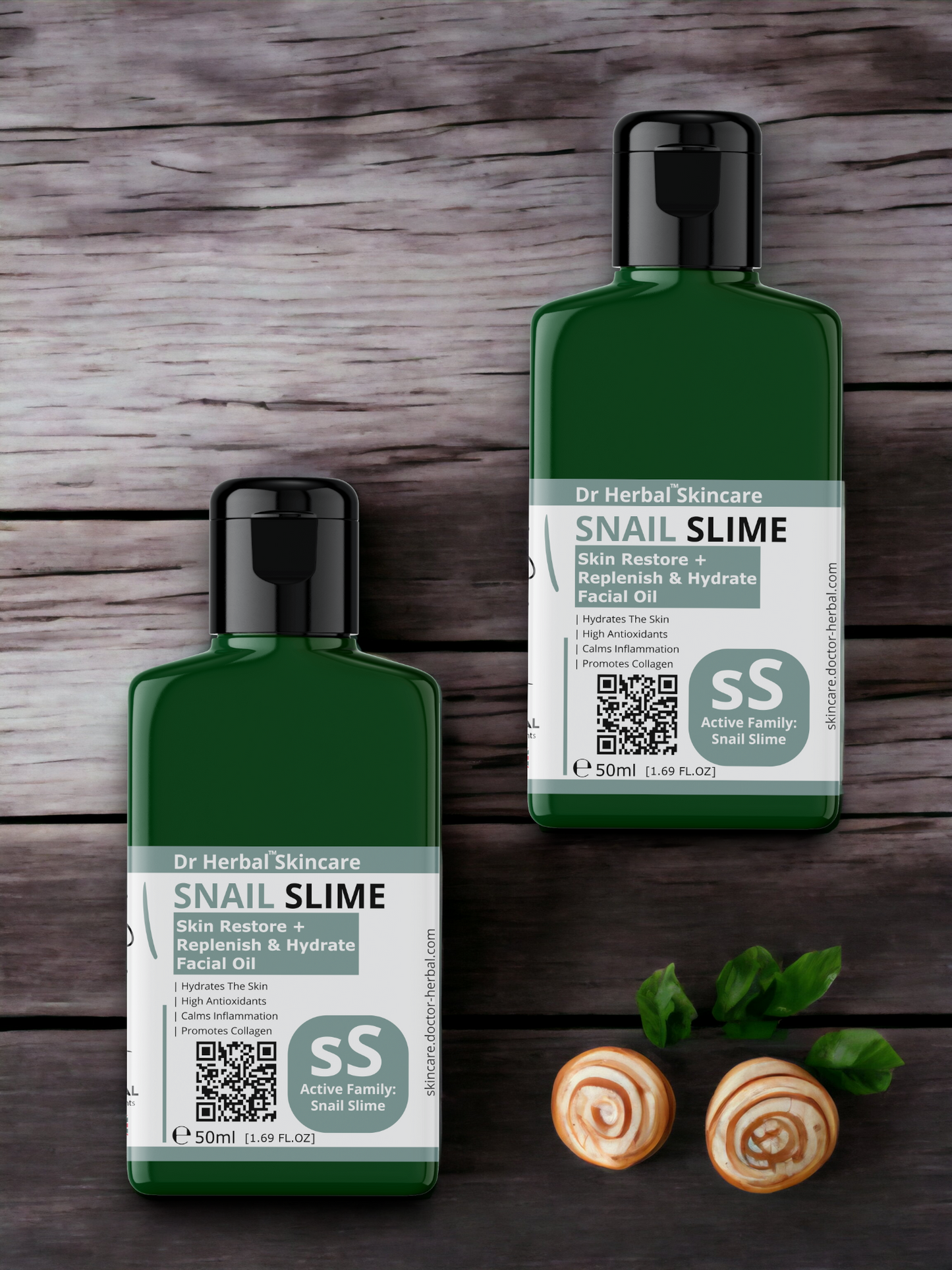 MucusMagic Snail Slime Extract Face Serum by Dr Herbal™