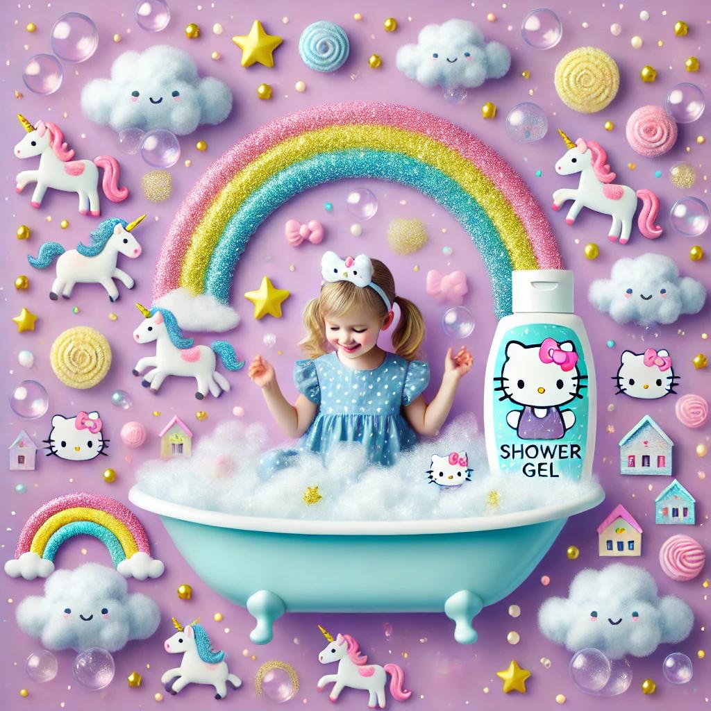 Hello Kitty Unicorn Cloud Kids Giftset Water-Based Perfume & Showergel