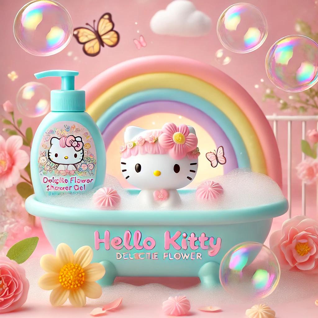 Hello Kitty Delicate Flower Giftset 50ml Eau De Parfum & 100ml Showergel