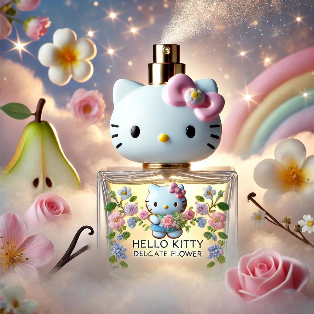 Hello Kitty Delicate Flower Giftset 50ml Eau De Parfum & 100ml Showergel