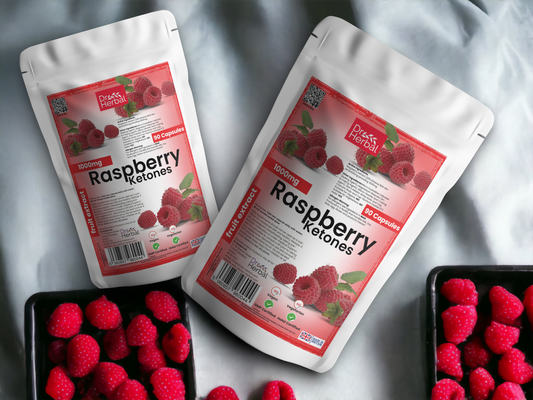 Raspberry Ketones 1000mg by Dr Herbal™ For Heart Health & More